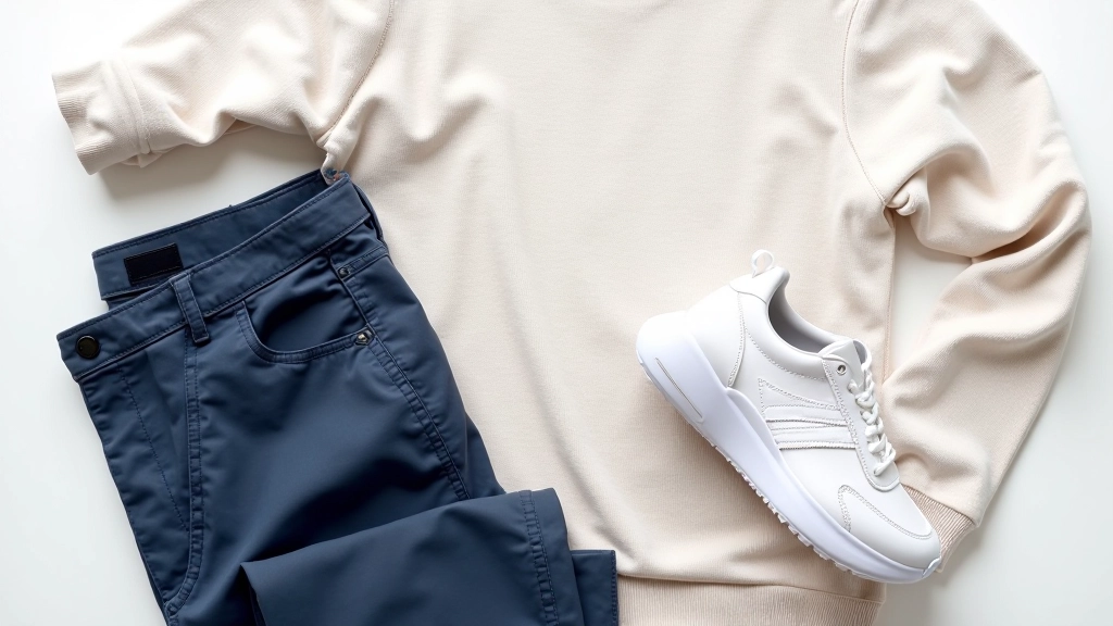 Casual outfit styling